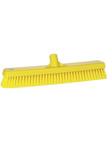 Brosse à récurer pour planchers et murs avec fibres fermes 19" #TQ0JL851000