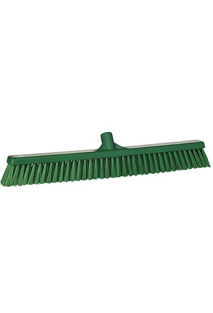 Balai-brosse à soies combinées, Crins Corsé/Fin, 24" #TQ0JL197000