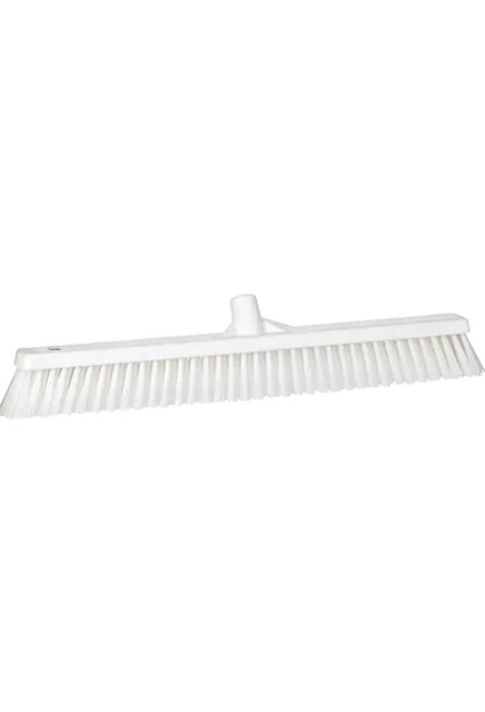 Balai-brosse à soies combinées, Crins Corsé/Fin, 24" #TQ0JL199000