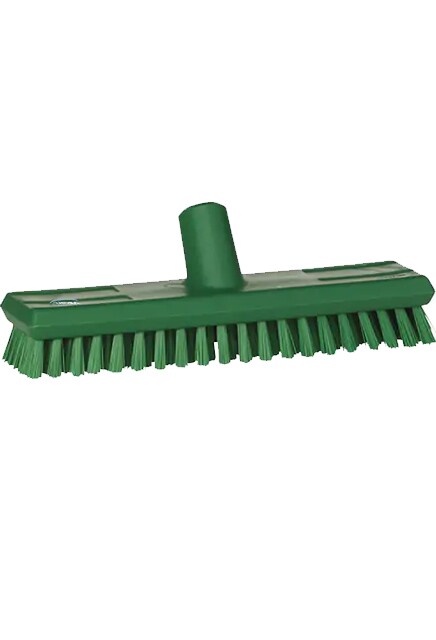 Water-Fed Deck Scrub Brush with Extra-Coarse Bristles, 10-3/4" #TQ0JL543000