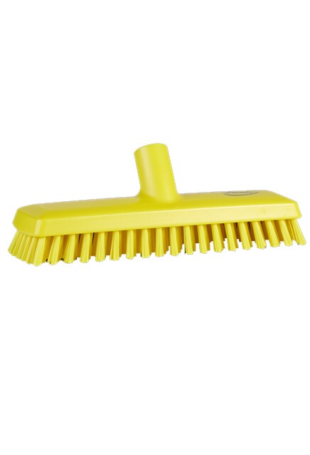 Water-Fed Deck Scrub Brush with Extra-Coarse Bristles, 10-3/4" #TQ0JL547000