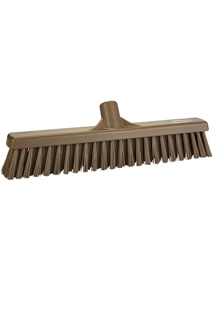 Tête de balai-brosse à fibres combinées fins/fermes, 16-1/2" #TQ0JN791000