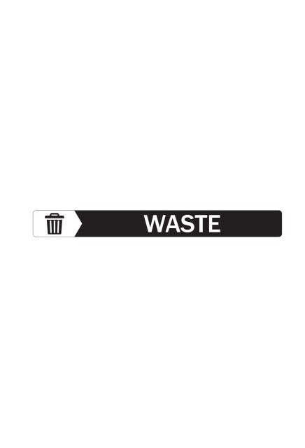 Étiquette de triage pour poubelles Renegade #BU193235000