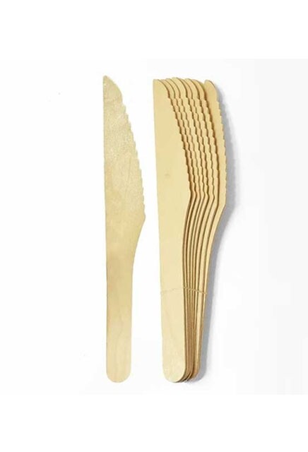 Ustensiles compostables en bois de bouleau #EC750009700