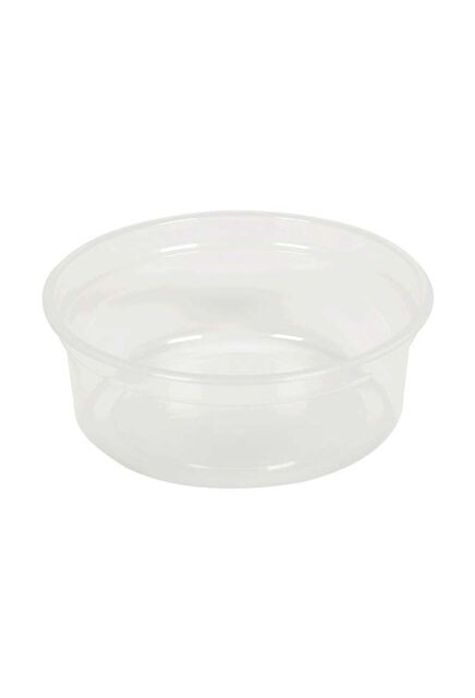 Contenant rond en plastique recyclable #EC419910800