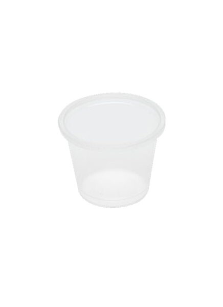 Contenant à portion en plastique recyclable #EC755068300