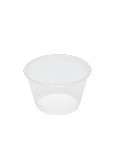 Contenant à portion en plastique recyclable #EC755068500