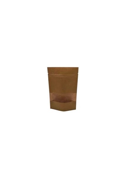 Paper Bag with a Window and Poly Interior #EC300480000