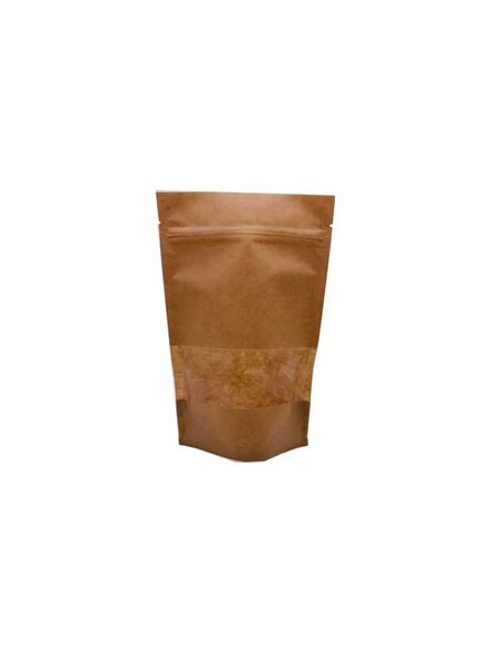 Paper Bag with a Window and Poly Interior #EC300480300