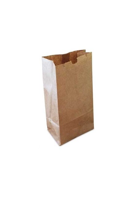 Brown Paaper Bag For a Food Industry Use #EC100000500