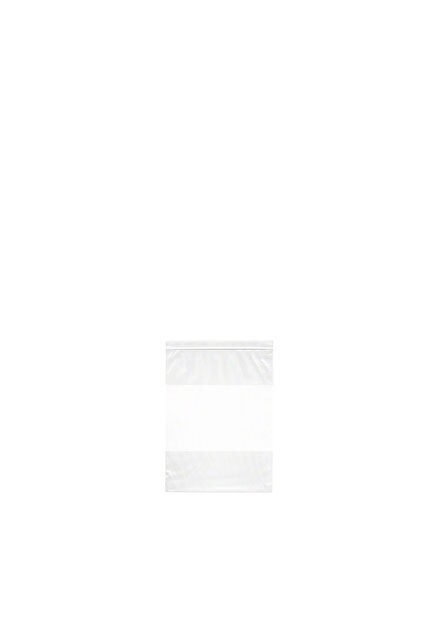 White Printed Bag with zipper #EC300453600