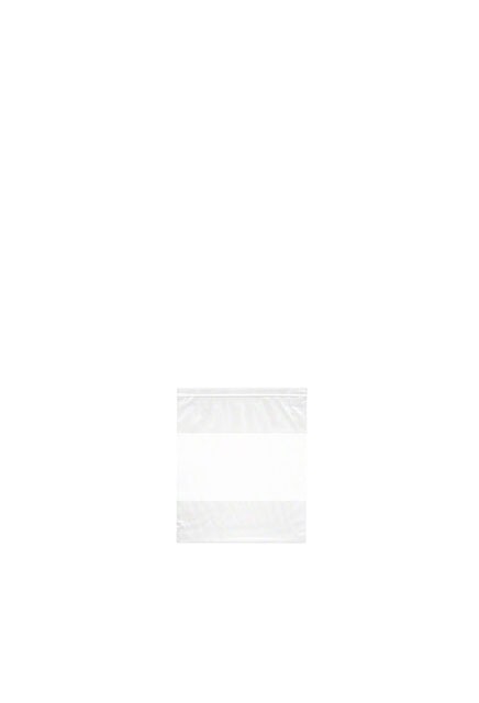 White Printed Bag with zipper #EC300454400