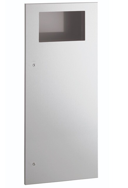 TRIMLINE Poubelle murale en acier inoxydable 12 gal #BO000B35643