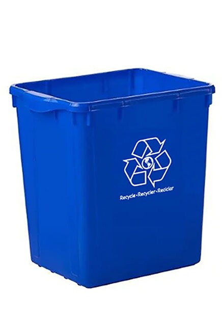 Bac de recyclage sans couvercle #GL009301000