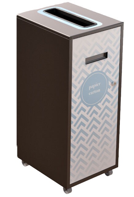 LOUNGE Recycling Container 87L #NILO87P7PCNOI