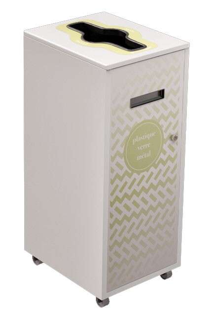 LOUNGE Recycling Container 87L #NILO87P7PVMBLA
