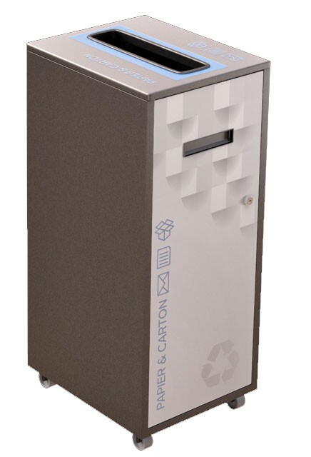 LOUNGE Poubelle de recyclage 87L #NILO87P8PCGRI