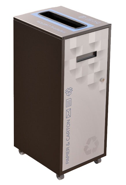 LOUNGE Recycling Container 87L #NILO87P8PCNOI