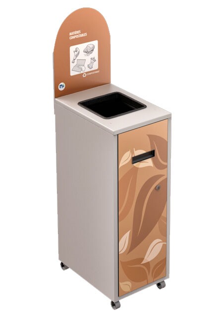 MULTIPLUS Organic Waste Recycling Station 87L #NIMU87P4MOBLA