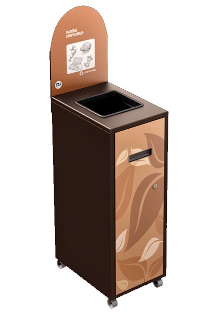 MULTIPLUS Station de recyclage pour les matières organiques 87L #NIMU87P4MOBRU