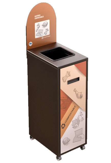 MULTIPLUS Organic Waste Recycling Station 120L #NIMU120P5MONOI