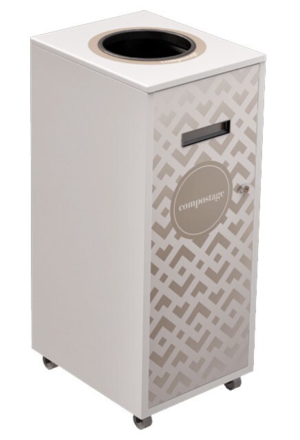 LOUNGE Station de recyclage pour les matières organiques 87L #NILO87MOP7BLA