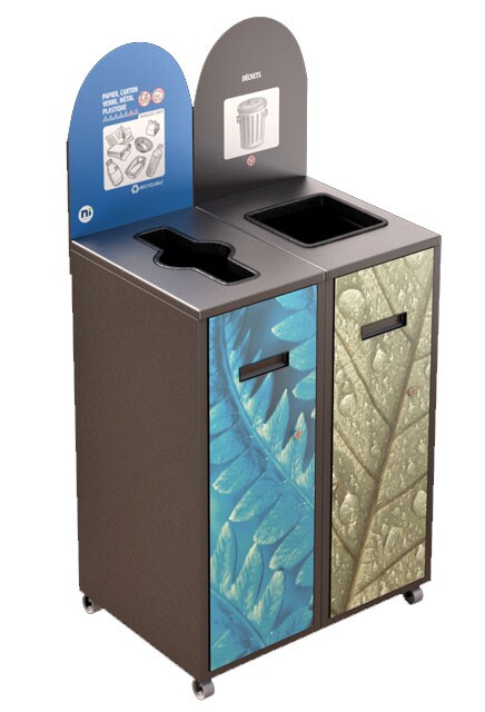 MULTIPLUS 2 Streams Recycling Station 87L #NIMU8702P2GRI