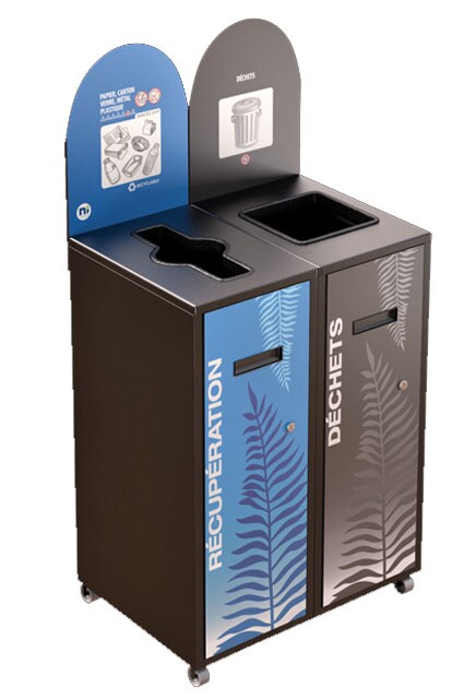 MULTIPLUS 2 Streams Recycling Station 87L #NIMU8702P3NOI