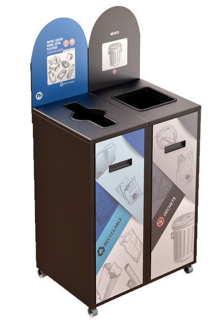 MULTIPLUS 2 Streams Recycling Station 87L #NIMU8702P5BRU