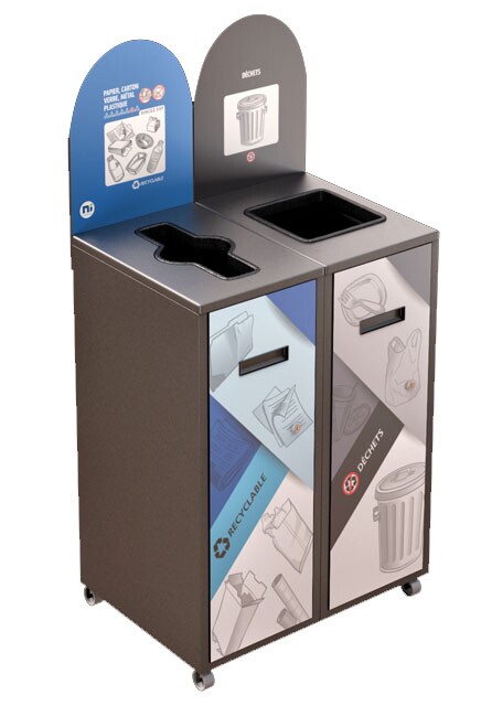 MULTIPLUS 2 Streams Recycling Station 87L #NIMU8702P5GRI