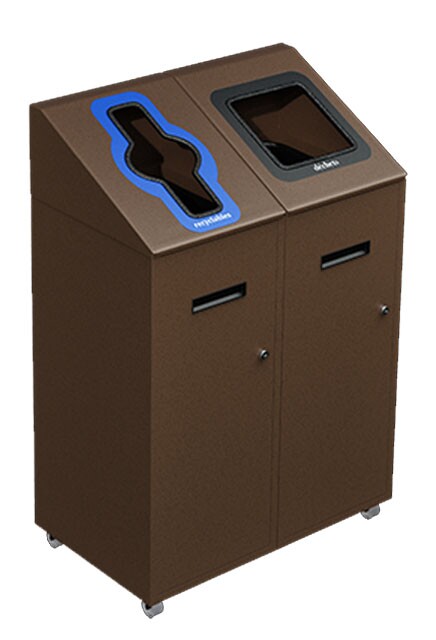 TRANSIT 2 Streams Recycling Station 87L #NITR8702BRU