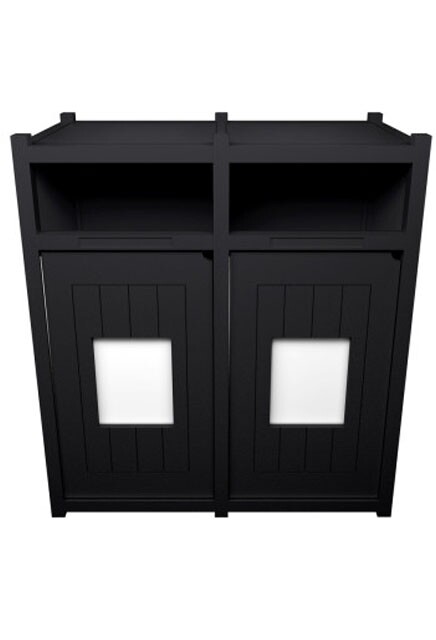 VISION Station double pour le recyclage 64 gal #BU203234000
