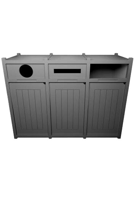 VISION Station de recyclage mixte 96 gal #BU125563000
