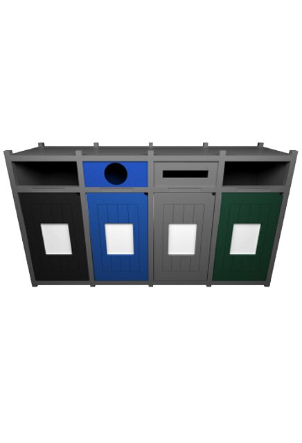 VISION 4-Stream Recycling Station 128 Gal #BU198619000