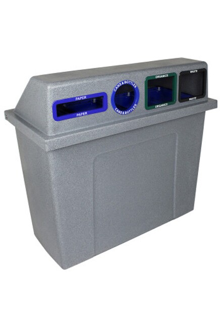 SUPER SORTER Station de recyclage 4 voies 92 gal #BU104017000