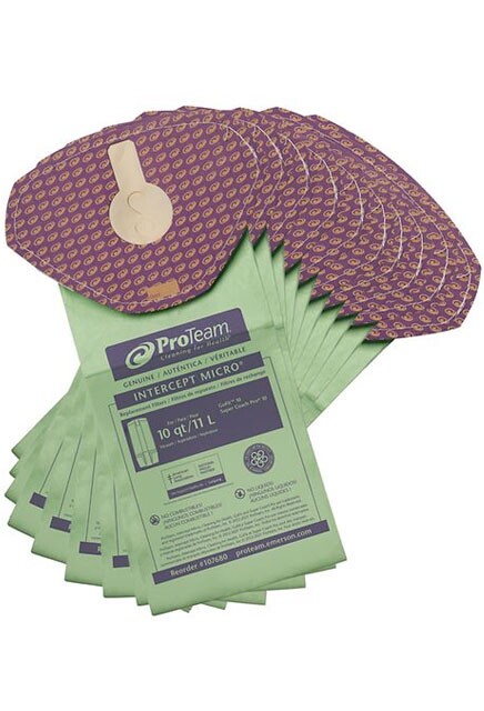 INTERCEPT MICRO Filter Bags for GoFit 10 backpack Vacuums #PT107680000