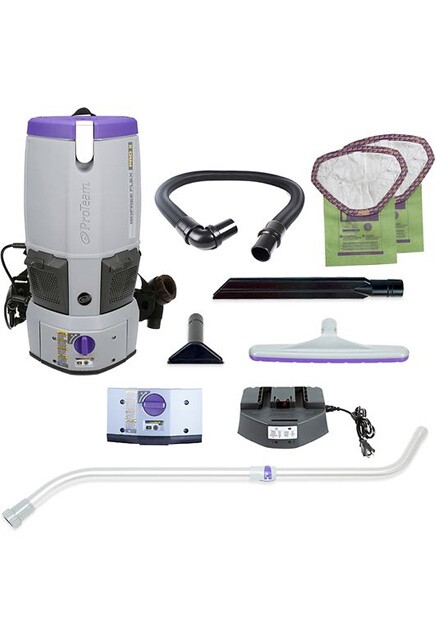 GOFREE FLEX PRO II 12AH Dry Backpack Vacuum with Batteries 6L #PT107644000