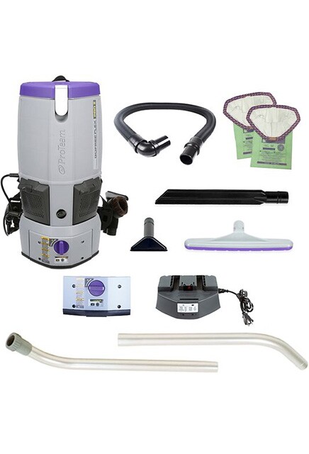 GOFREE FLEX PRO II 12AH Dry Backpack Vacuum with Batteries 6L #PT107650000
