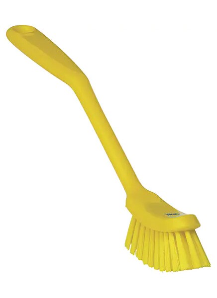 Brosse à vaiselle étroite, fibre moyenne 11,4" #TQ0JO471000
