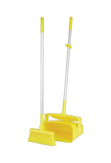 Porte-poussière avec balai de vestibule 14,6" #TQJL8740000