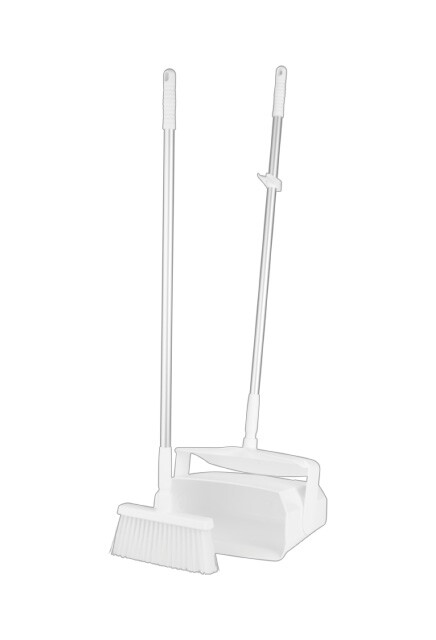 Porte-poussière avec balai de vestibule 14,6" #TQJL8730000