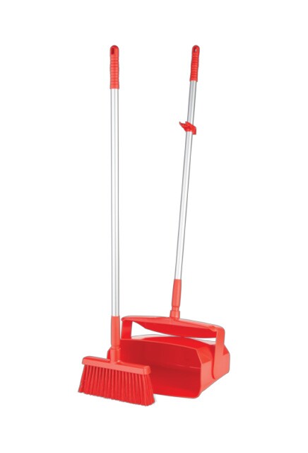 Porte-poussière avec balai de vestibule 14,6" #TQJL8720000