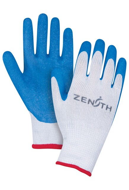 Gants enduits de calibre 10 avec revêtement en latex de caoutchouc #TQSAL256000