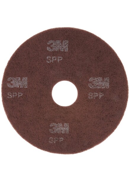 SPP SCOTCH-BRITE Surface Preparation Floor Pads Maroon #3M0FSPP0017