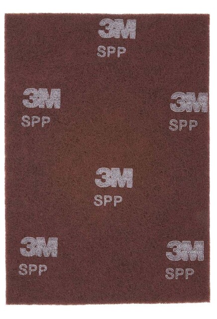 SPP SCOTCH-BRITE Surface Preparation Floor Pads Maroon #3MFSPP01420