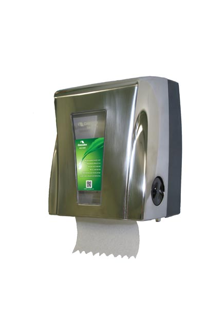 Touchless Stainless Steel Roll Towel Dispenser Tandem #PW001371000