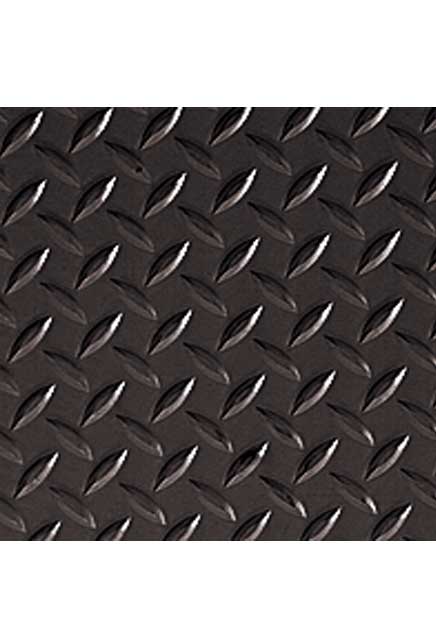 Anti-Fatigue Mat WORKERS-DELIGHT DECK PLATE #MTWDR3424BK