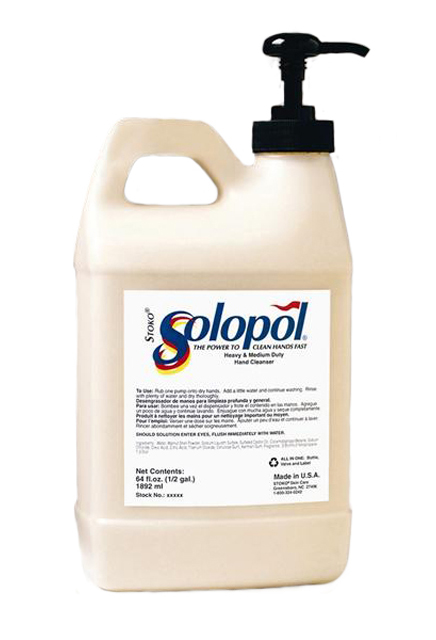 SOLOPOL Lotion à mains nettoyante pour moyens et gros travaux #SH030384000