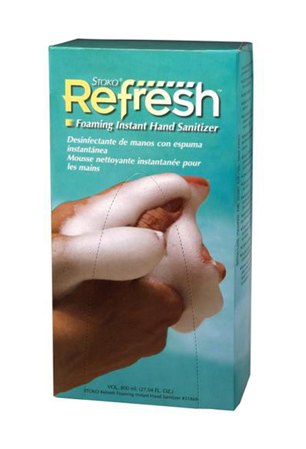 Instant Foaming Hand Sanitizer Stoko Refresh #SH034286000