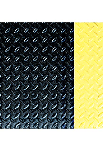 Tapis anti-fatigue INDUSTRIAL DECK PLATE #MTCDR3448YB